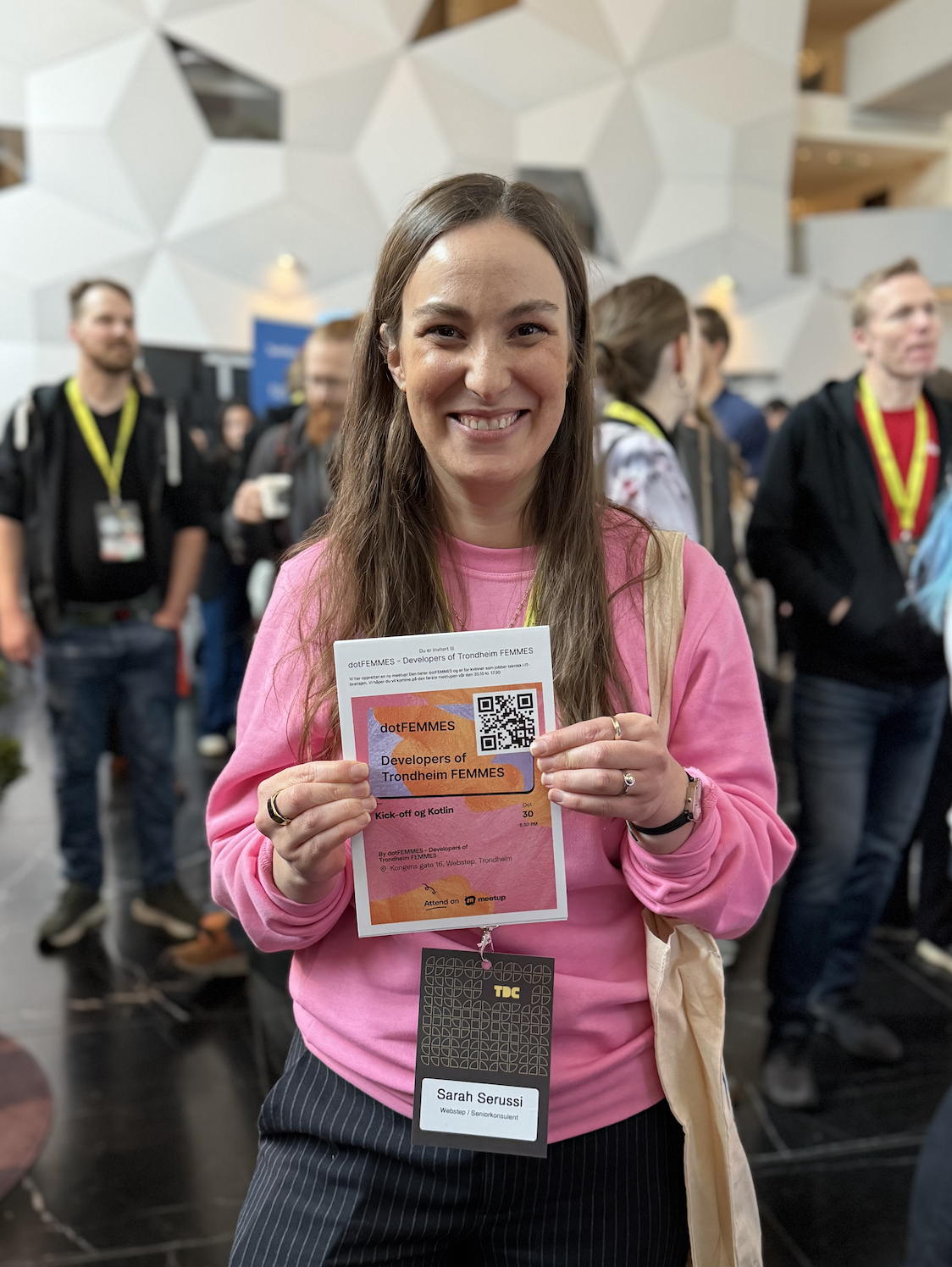 Sarah Serussi, Seniorutvikler i Webstep Trondheim